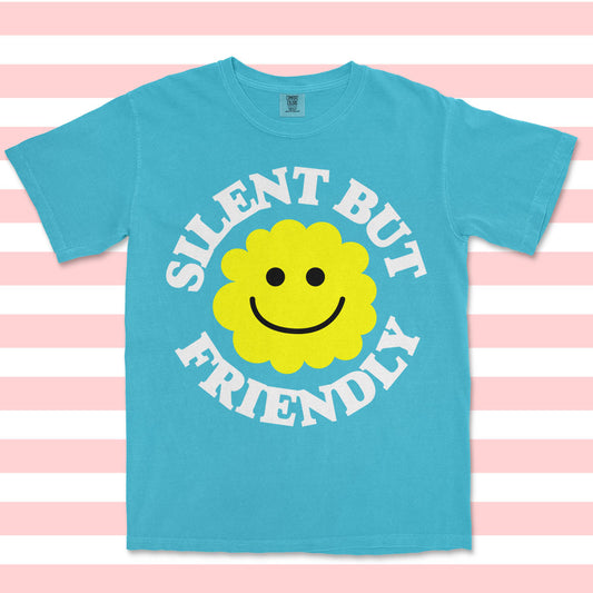SILENT BUT FRIENDLY (Blue)