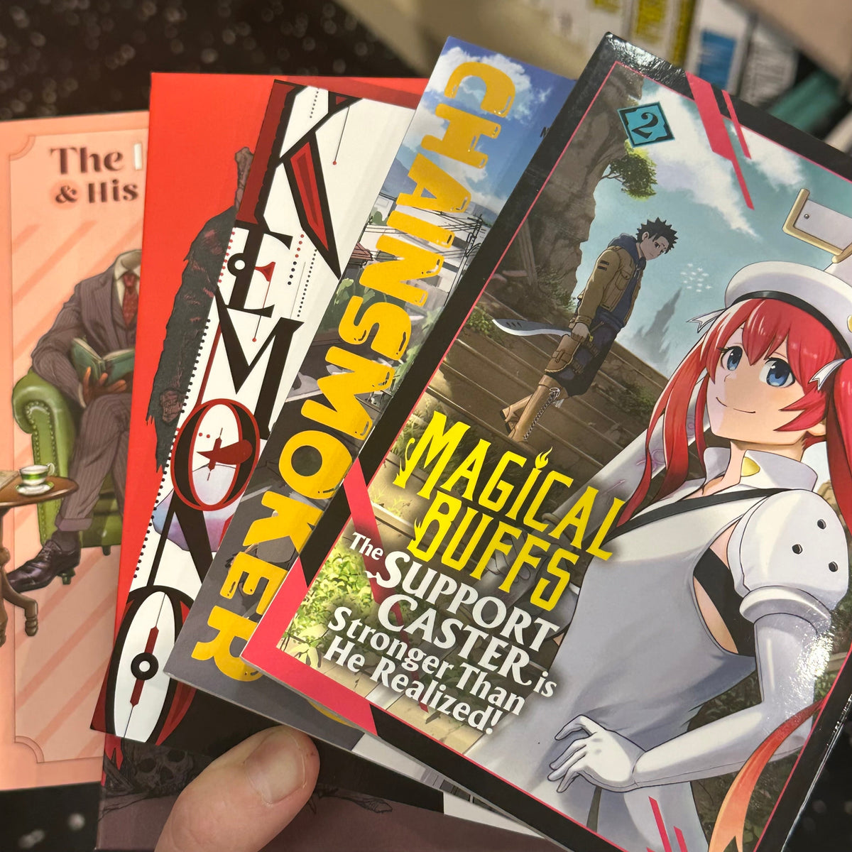 Five of my favorite manga I've been reading for work.