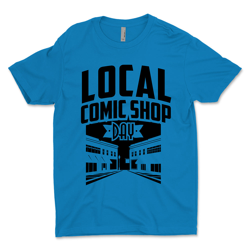 Local Comic Shop Day T-Shirt (Blue)