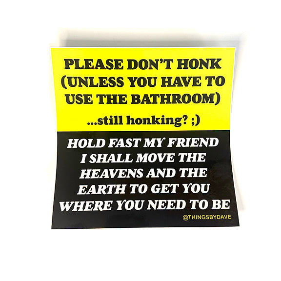 I SHALL MOVE THE HEAVENS AND THE EARTH