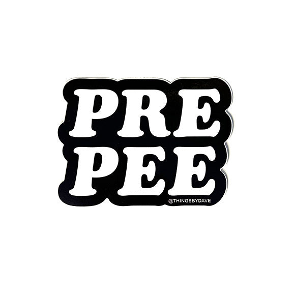 PRE PEE